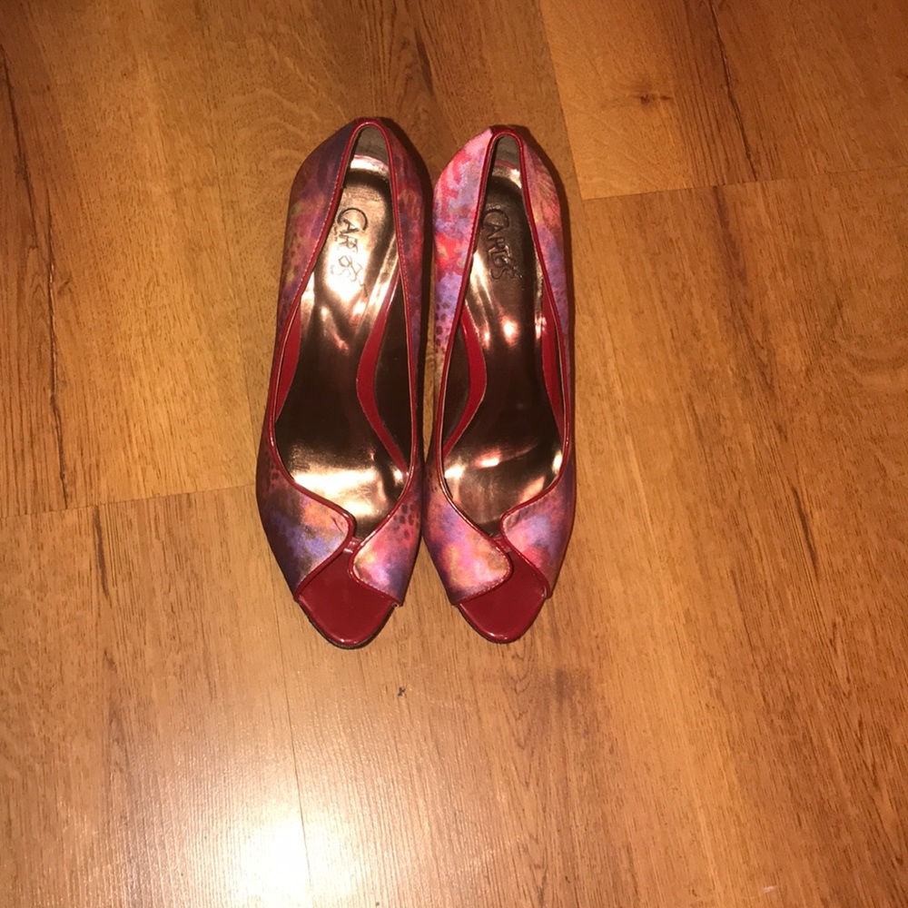 Carlos Santana peep toe⭐️